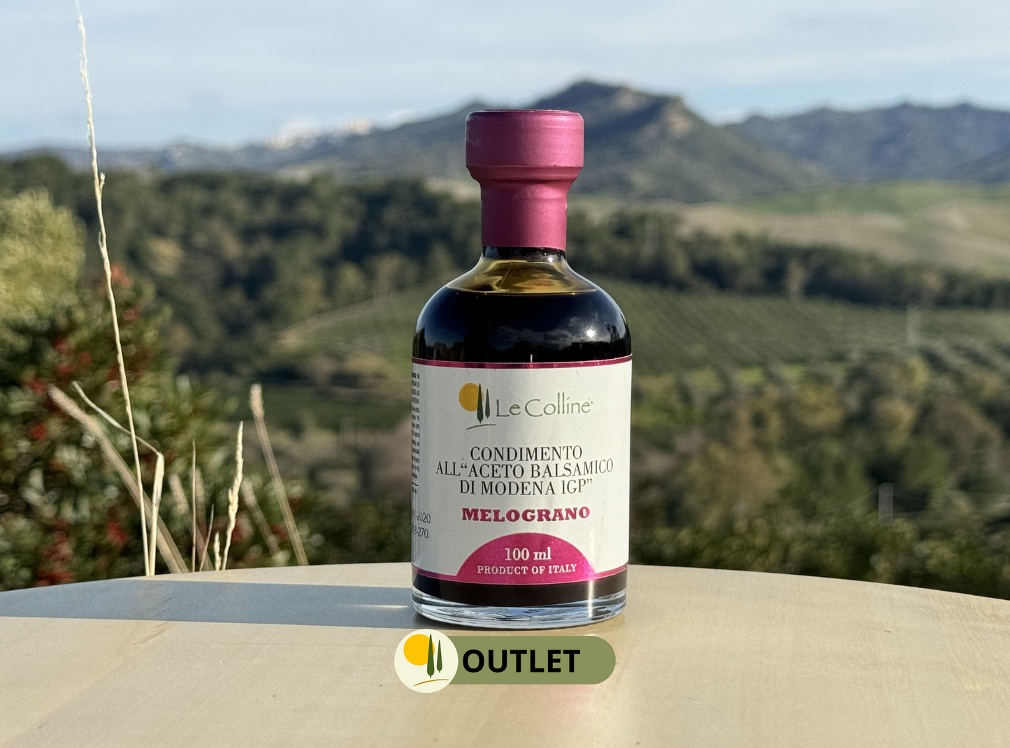 Condimento all'aceto balsamico di Modena IGP al melograno | 100 ml