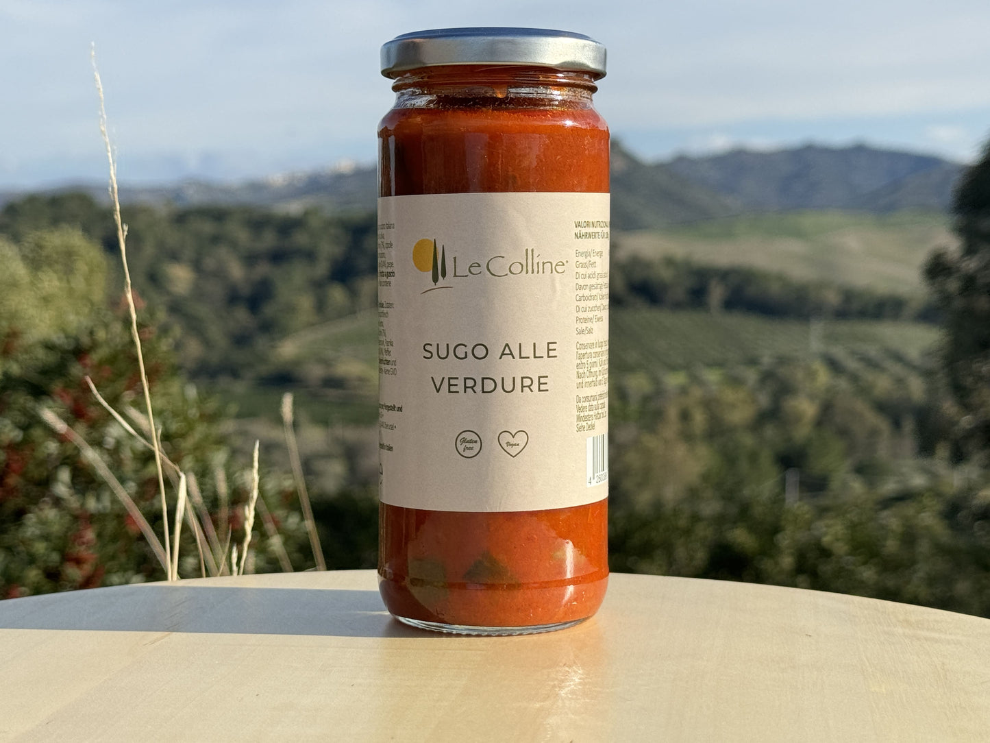Tomatensoße mit Gemüse aus Italien