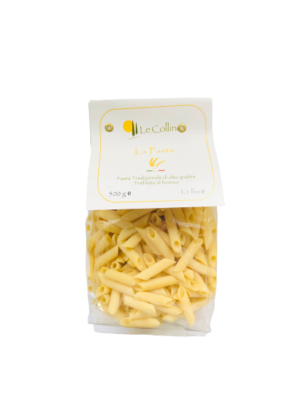 Traditionelle Pasta Penne rigate aus Italien Kaufen