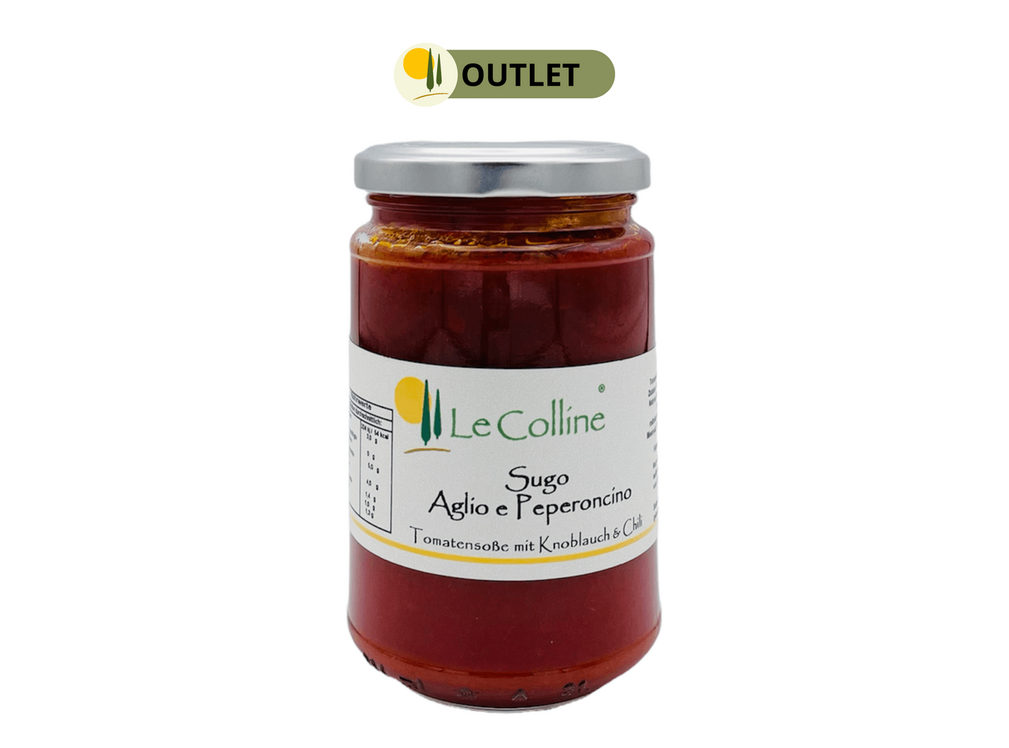 Tomato sauce with garlic and chili 280g