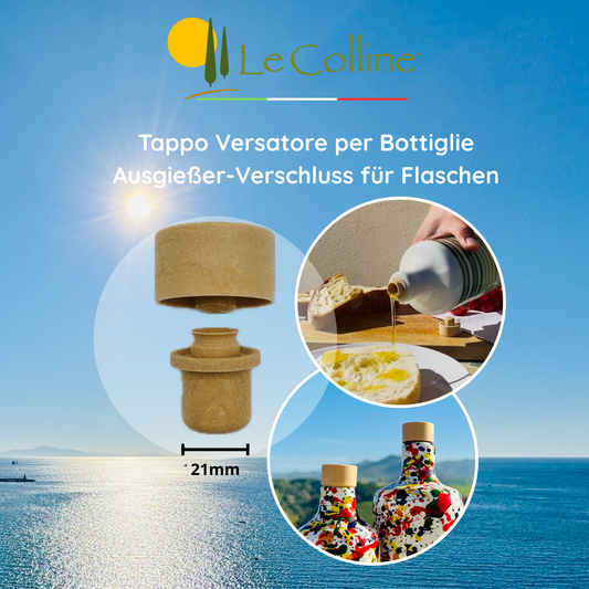 Versatore in acciaio inox per bottiglie