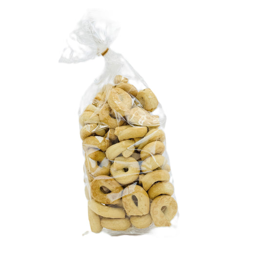 Traditionelles italienisches Salzgebäck Tarallucci