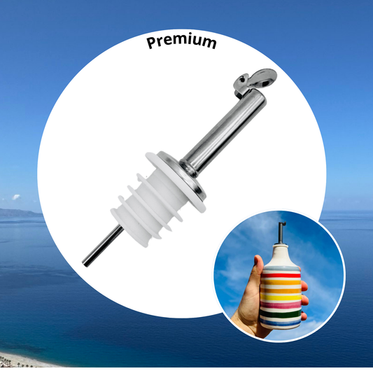 Versatore in acciaio inox per bottiglie