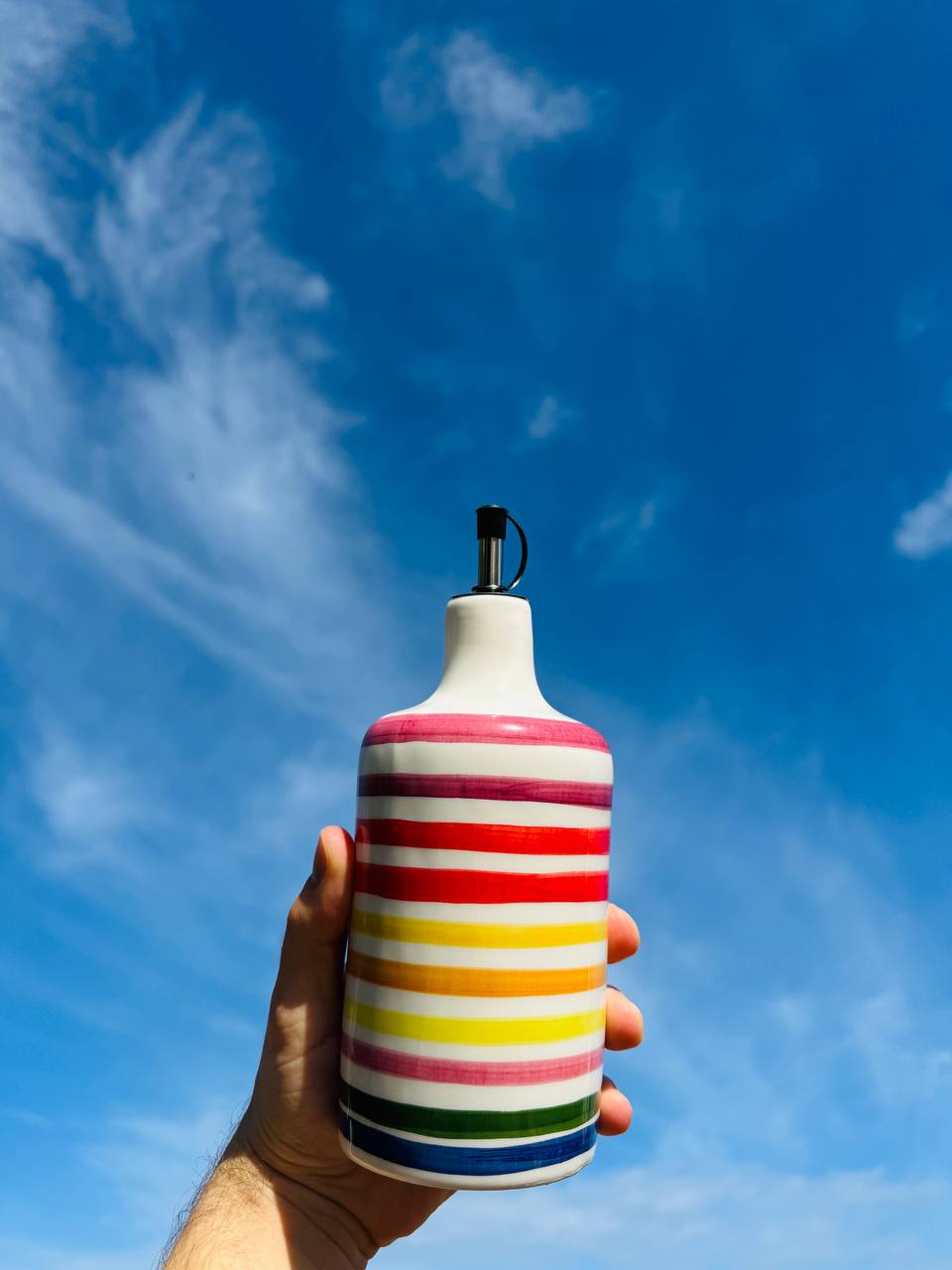 Ausgießer Dosierer aus Edelstahl für Flaschen