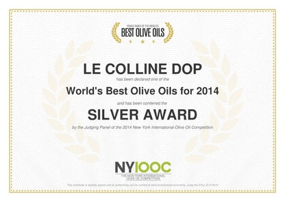 NativeLe Colline Natives Olivenöl Extra DOP Silber Auszeichnung 2014