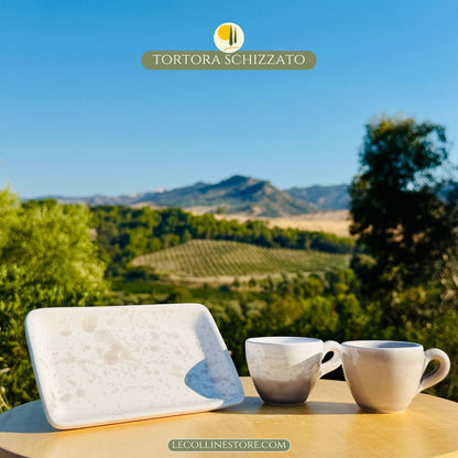Set Espresso Tassen handgemacht in Italien Tortora