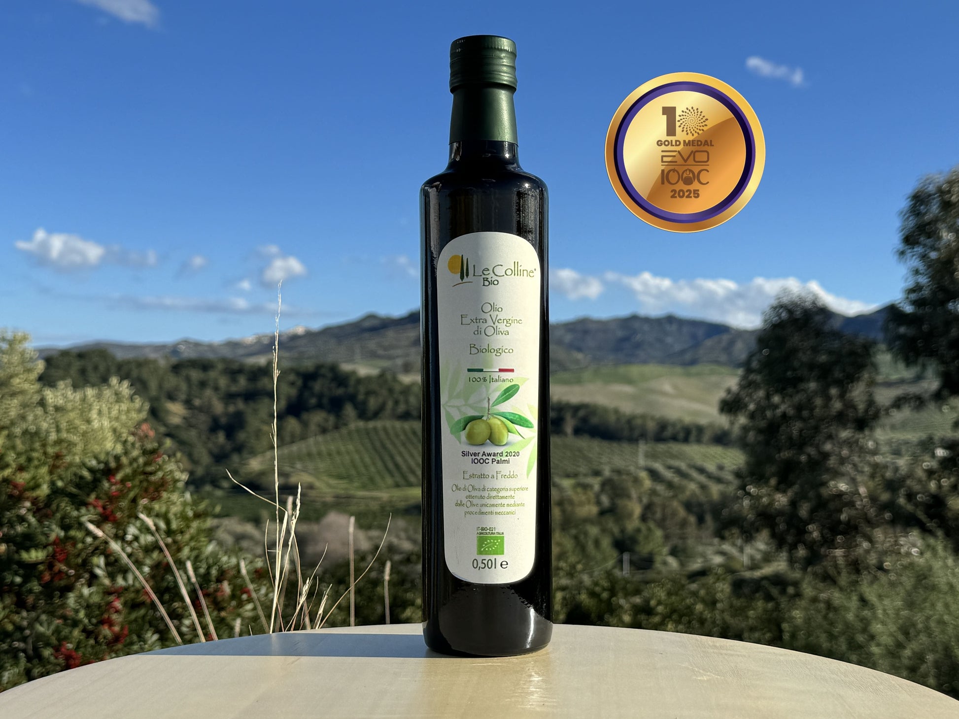 Bestes Natives Olivenöl Extra Biologisch aus Italien 0,5 L 