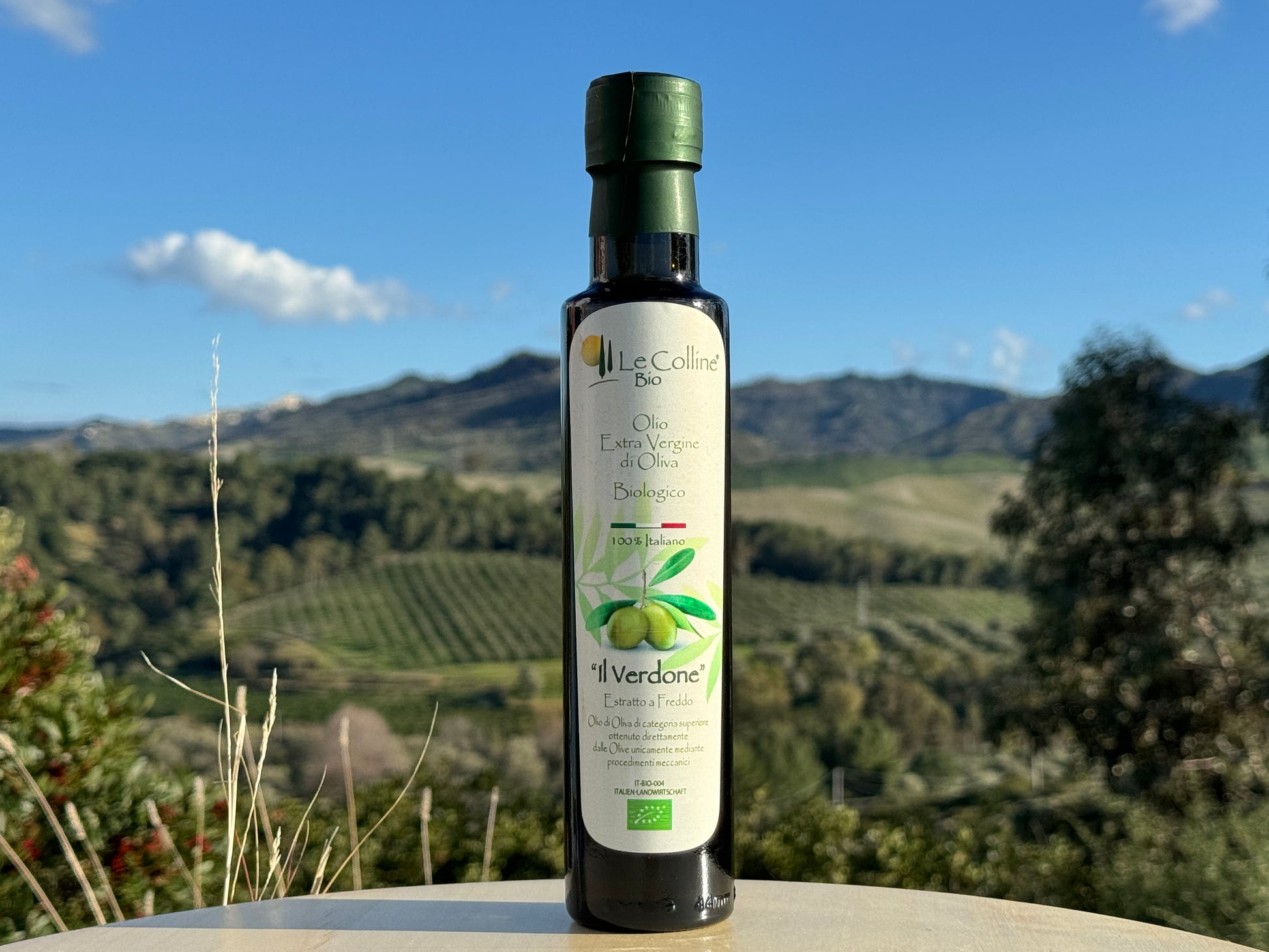 Bestes Natives Olivenöl Extra Bio "Il Verdone" aus Italien 0,25L
