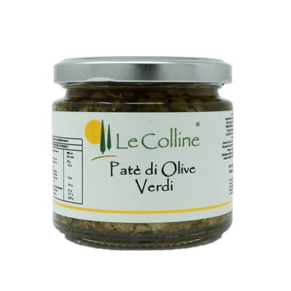 Paté mit grünen Oliven 180 g - Le Colline Store