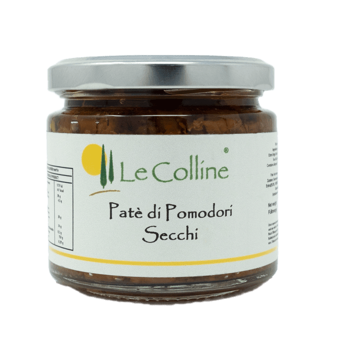 Paté mit sonnengetrockneten Tomaten 180 g - Le Colline Store