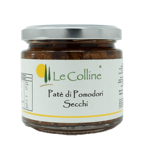 Paté mit sonnengetrockneten Tomaten 180 g - Le Colline Store