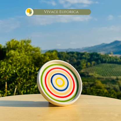 Piattini in ceramica 11 cm - sottobicchieri e decorazioni