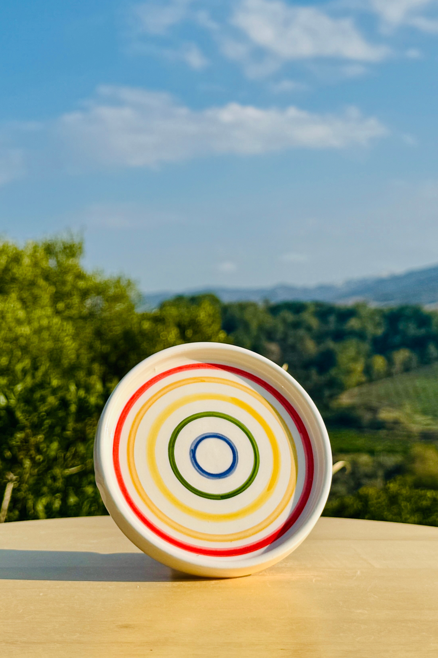 Piattini in ceramica 11 cm - sottobicchieri e decorazioni