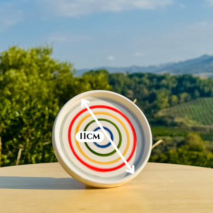 Piattini in ceramica 11 cm - sottobicchieri e decorazioni