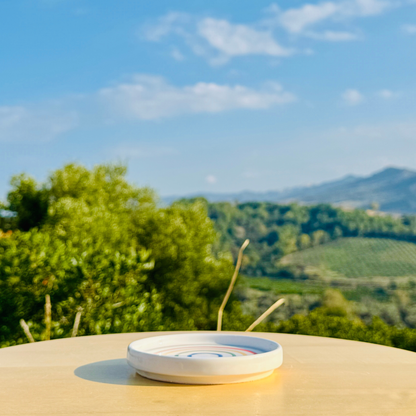 Piattini in ceramica 11 cm - sottobicchieri e decorazioni