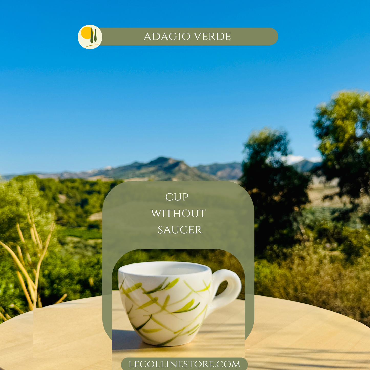 Bunte Espresso Tassen handgemacht in Italien