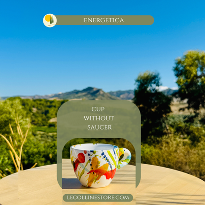 Bunte Espresso Tassen handgemacht in Italien