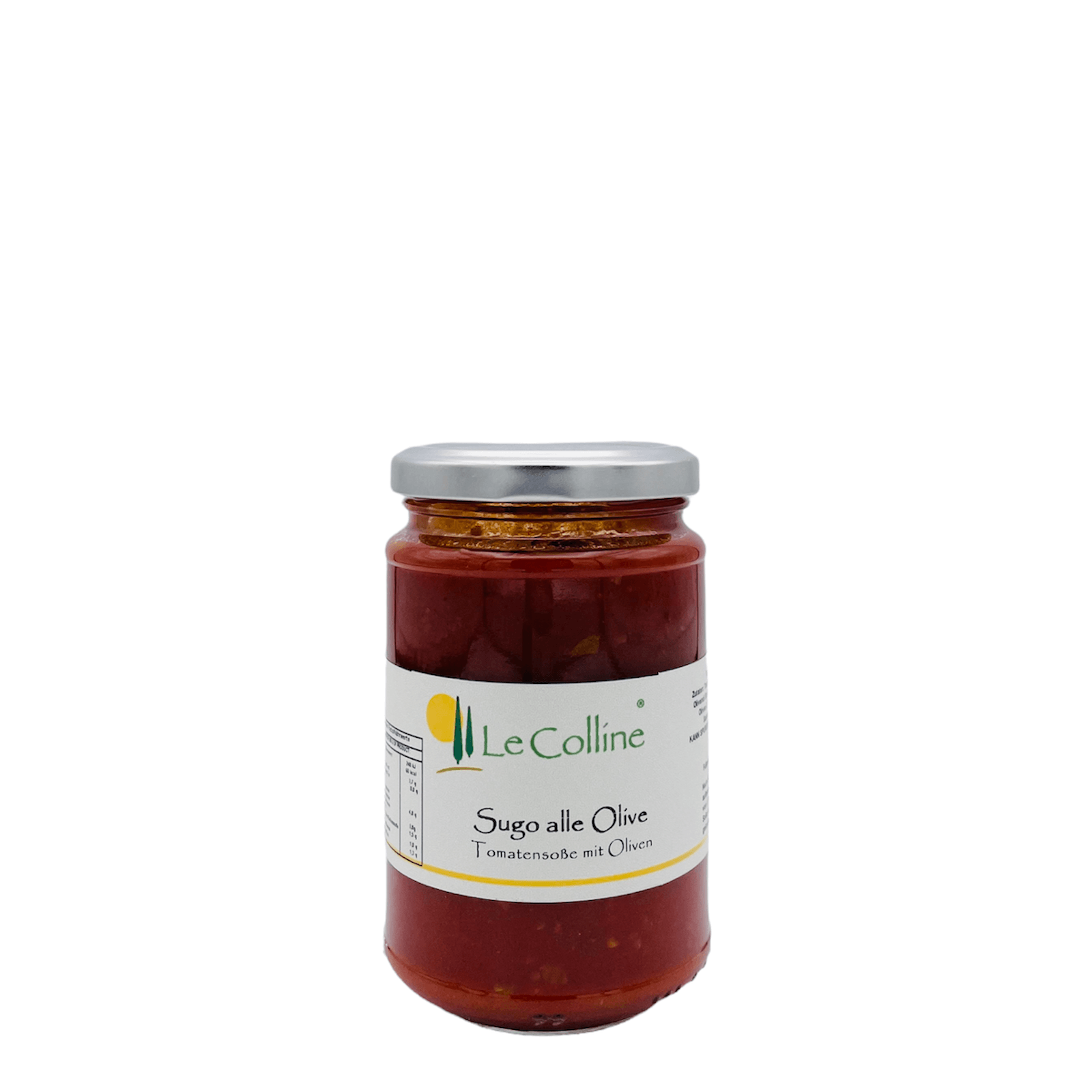 Tomatensoße mit Oliven 280g - Le Colline Store