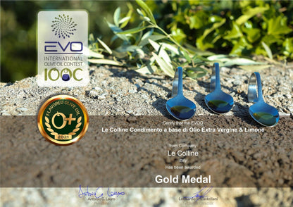 Gold Auszeichnung -Dressing aus Nativem Olivenöl Extra & Zitrone