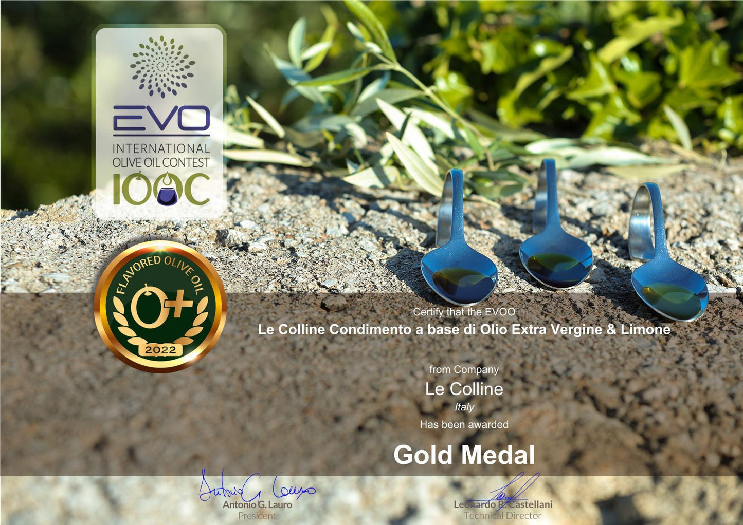 Gold Auszeichnung - Dressing aus Nativem Olivenöl Extra & Zitrone 